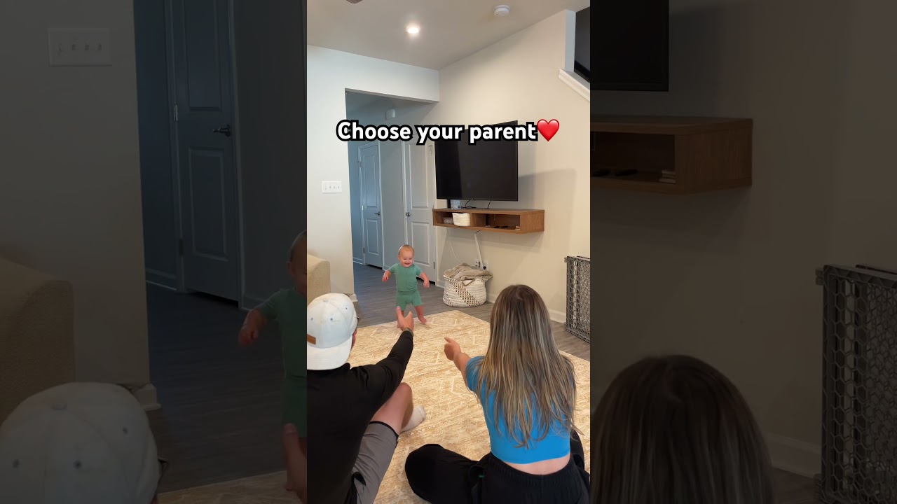 Choose your parent with our son and 3 golden retrievers! 😂❤️ 