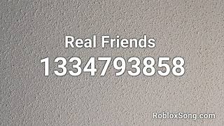 Real Friends Roblox Id Music Code Youtube - roblox id code for the song real friends
