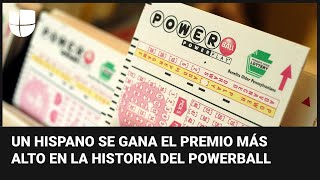 Revelan quién es el ganador del premio del Powerball por más de $2,000 millones