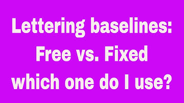 Hatch Embroidery:the mystery of the lettering baselines: Fixed or Free?