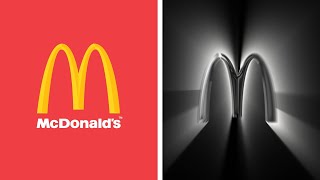 Я анимировал логотип Макдональдс, но в стиле Apple