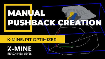 Master Manual Pushback Creation in K-MINE