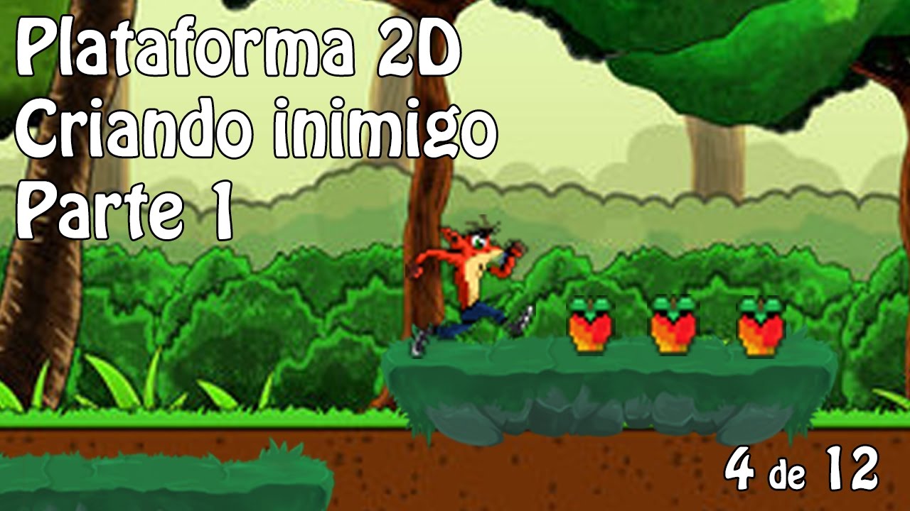 Tutorial Unity | Plataforma 2D | Parte 4: Criando inimigo 1/2 - YouTube