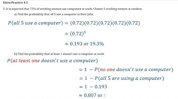 Statistical Methods (STA 2023) - Section 4.3: Part 2 of 2