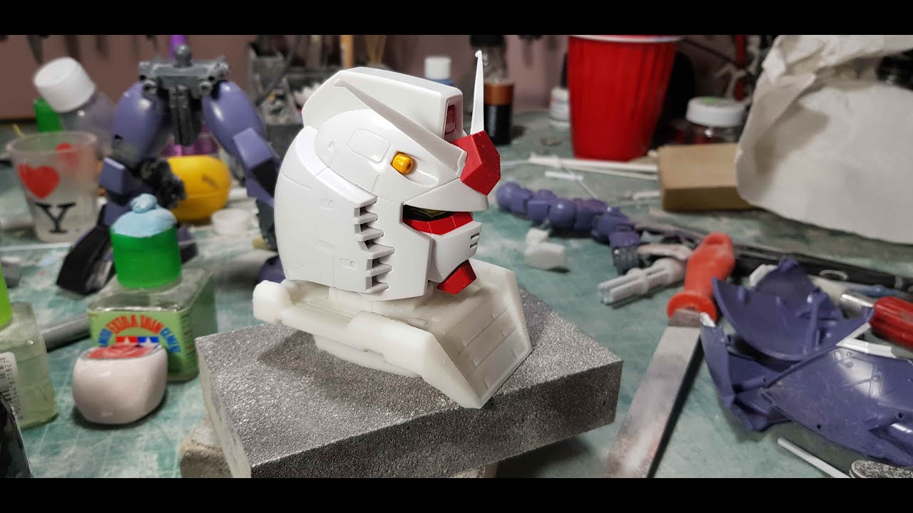Rx 78 Gundam Exceed Model Head Disassembly Youtube