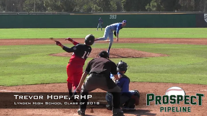 Trevor Hope Prospect Video, RHP, Lynden High Schoo...