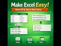 Make Excel Easy – Flash Fill & Smart Data Entry