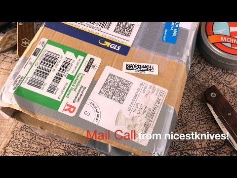 UK Mail Call from Jim (channel nicestknives)!
