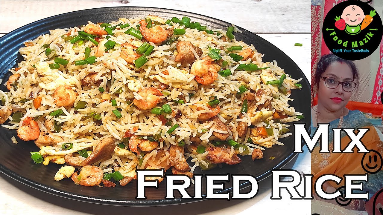 Restaurant Style Mixed Fried Rice | রেঁস্তোরার মতো মিক্সড ফ্রাইড রাইস | Street Style Mix Fried Rice