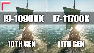 Intel Core i9-10900K vs Intel Core i7-11700K — Test in 10 Games! [1080p, 1440p]