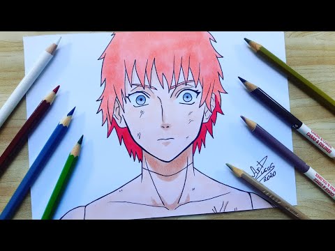 Vídeo: Como Desenhar Sasori