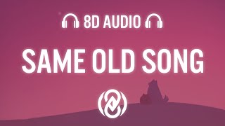 PS1, Jex - Same Old Song (Lyrics) | 8D Audio 🎧