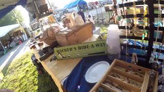 OLD Footage! Full day shopping for antiques and treasures at Brimfield this past summer!