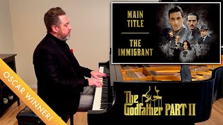 The Godfather Part II: Main Title – The Immigrant (piano cover) | Nino Rota