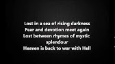 Rhapsody Of Fire - The myth of the holy sword with Lyrics - YouTube
