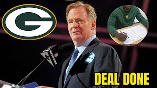 CONTRACT SIGNED TO STRENGTHEN THE PACKERS' ROSTER