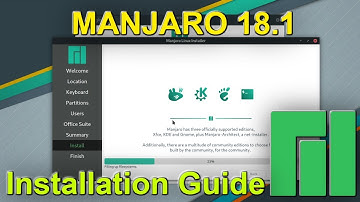 Manjaro 18.1 Installation Guide 2019
