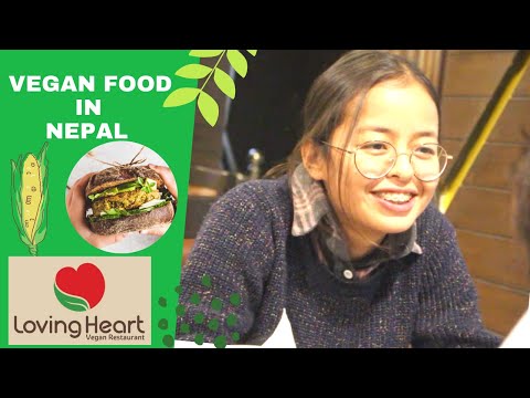 VEGAN FOOD VLOG | Best Vegan Food in Nepal | Loving Heart Vegan Restaurant  | Urzaa TV