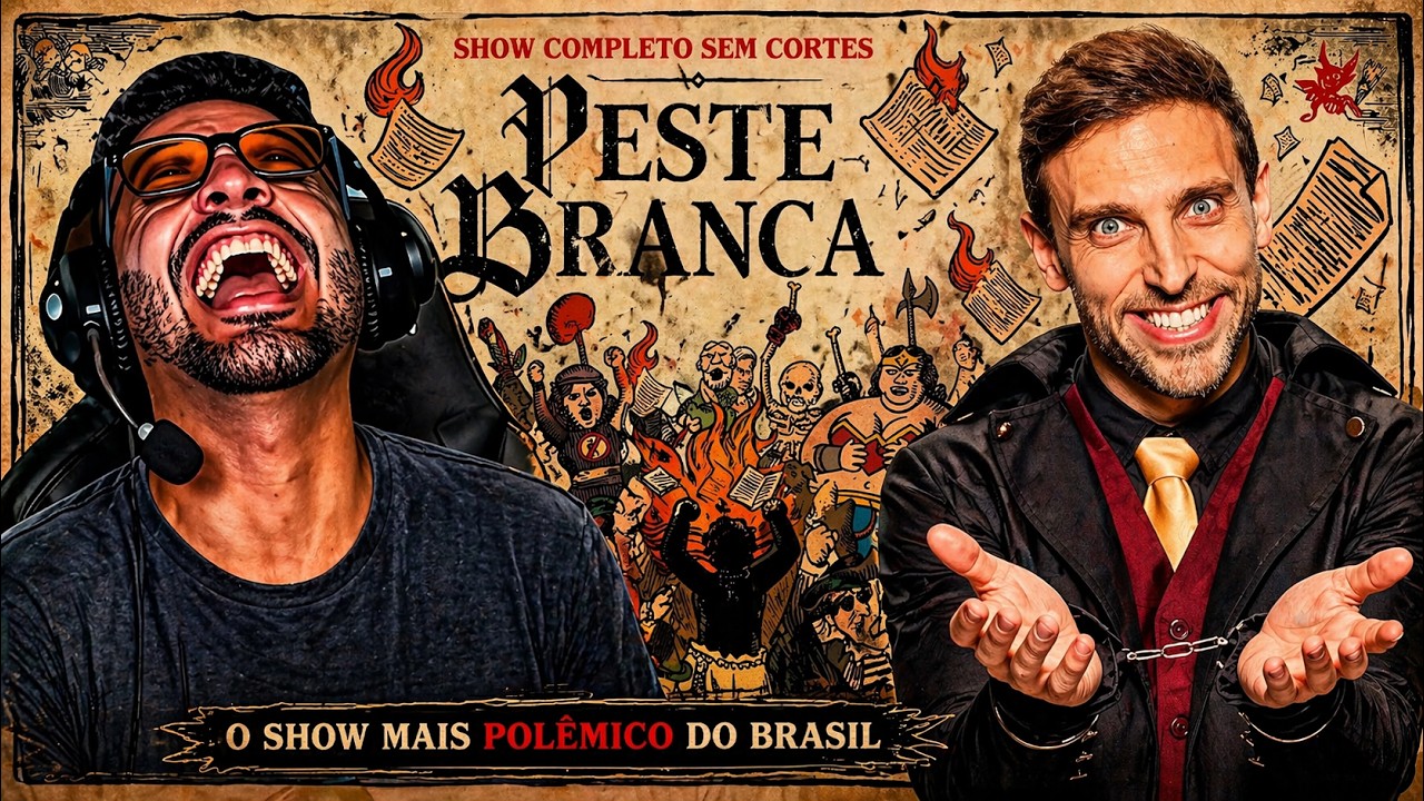 React Leo Lins Peste Branca