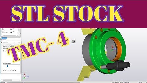STL STOCK DEFINE FOR TURNING
