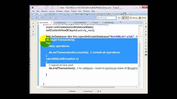 47 Android Revision SQL Database SQLite SQLite3 and SQLite Administrator Export and Import DB into Emulator  Level2