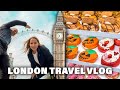 London Travel Vlog / Donuts, Fish and Chips, Afternoon Tea & More