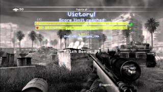 Jobe - INSANE COD4 BOUNCE SHOT ACROSS MAP @TheTeamDiverse