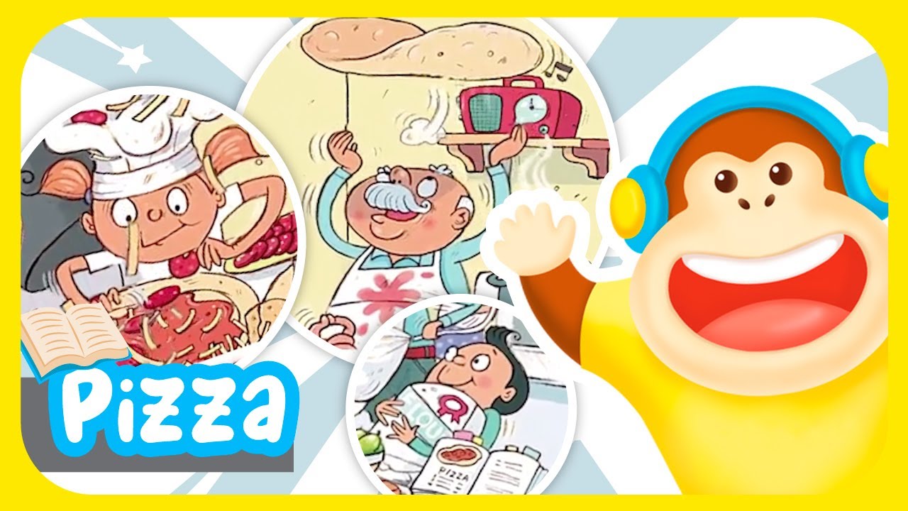 Pizza Pizza Pizza - An Animated Story Book for Kids