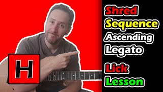 Advanced Electric Guitar Lessons [Ascending Legato Sequence]