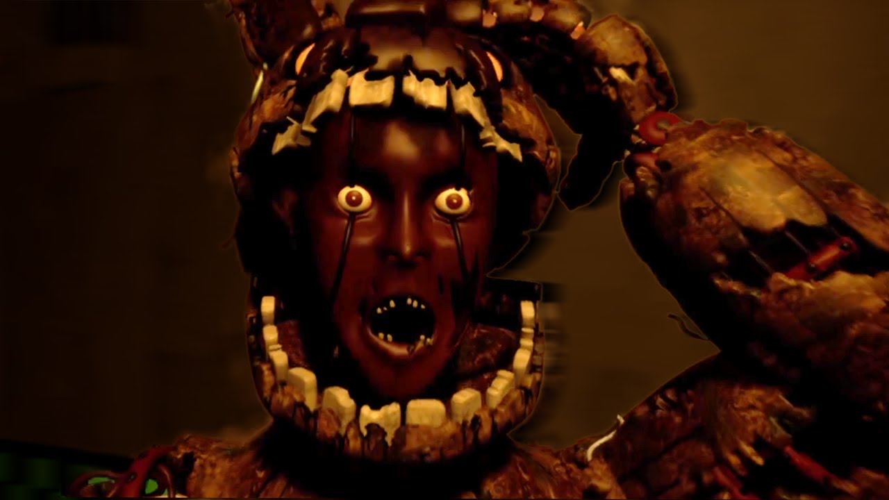 SPRINGTRAP RIPPED ITS FACE OPEN FOR A TERRIFYING JUMPSCARE. | FNAF Help