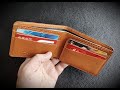 Кошелек из натуральной кожи. Обзор / Wallet made of genuine leather. Review.