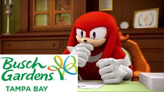 Knuckles Rates the Roller Coasters at Busch Gardens Tampa Bay (Original)