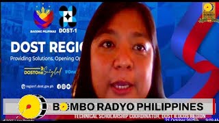 Interview ken  Adelisa C. Florendo , DOST-Region 1Grade12 students Undergraduate Scholarship Program