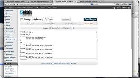 Inspect Webpage CSS Using Web Inspector