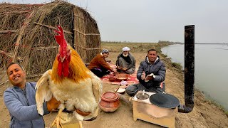 Abu Jan aur Zain Bhai ki First Dawat in My River Front House | Desi Murgh Handi | Village Food