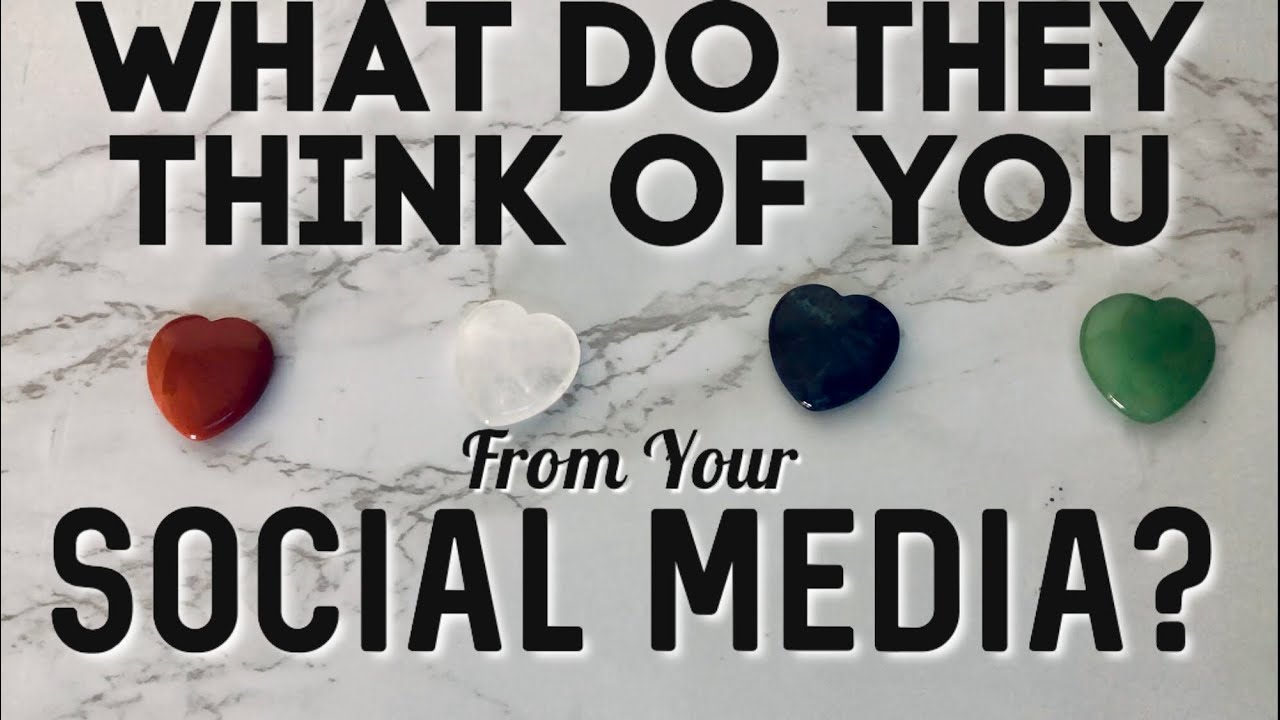 📲What Do They Think of You from Your Social Media?🧑🏼‍💻Pick a Card Tarot!♦️No Contact/Soulmate/Ex