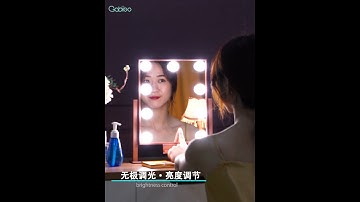 gabiso hollywood mirror with 9 lights
