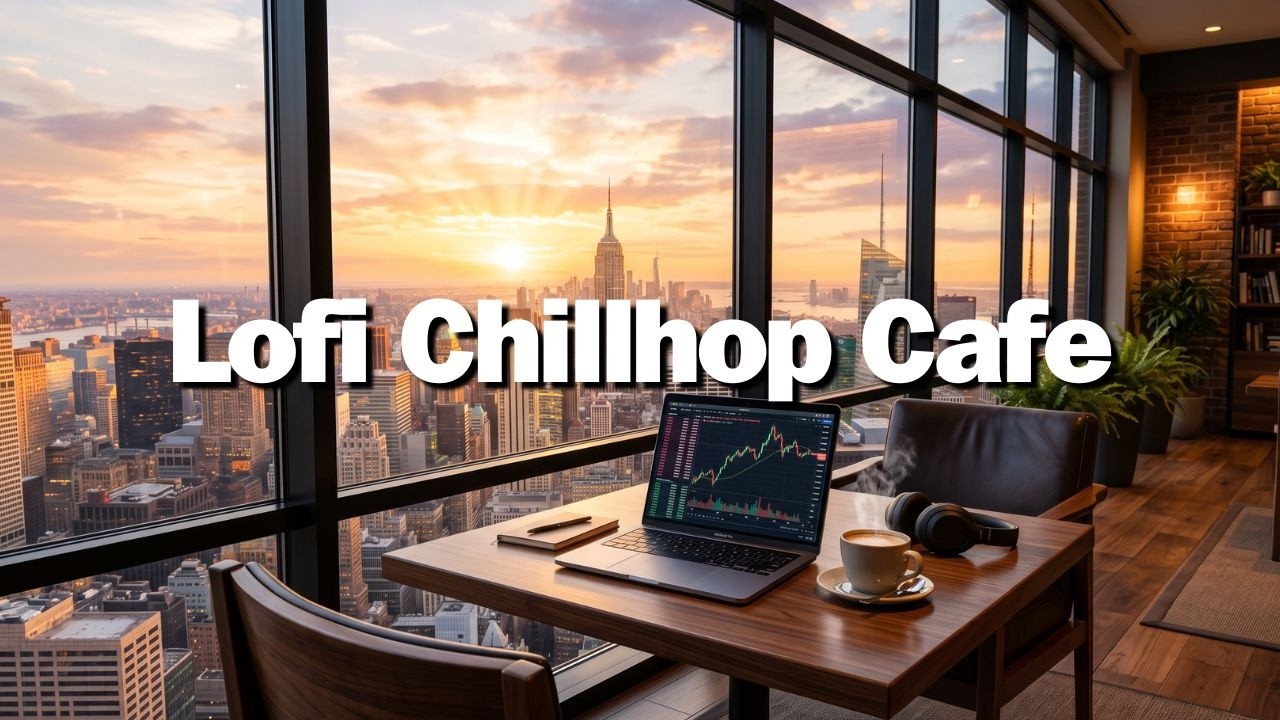 🌇 Sunset Horizon 🌇 Focus Beats for Market Execution | Lofi Chillhop Cafe