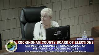Board of Elections Meeting 9/1/20