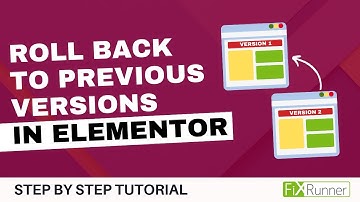 How To Rollback To Previous Version In Elementor