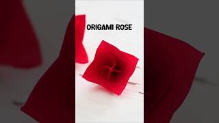 DIY Origami Rose | Easy Paper Rose Tutorial | No Glue, No Scissors