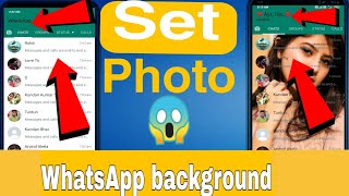 GB WhatsApp Home screen Photo || How to change GBwhatsApp home screen Photo screenshot 2
