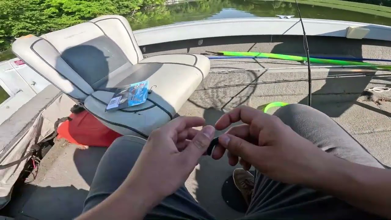 Big worms at Argyle #fishing #bassfishing