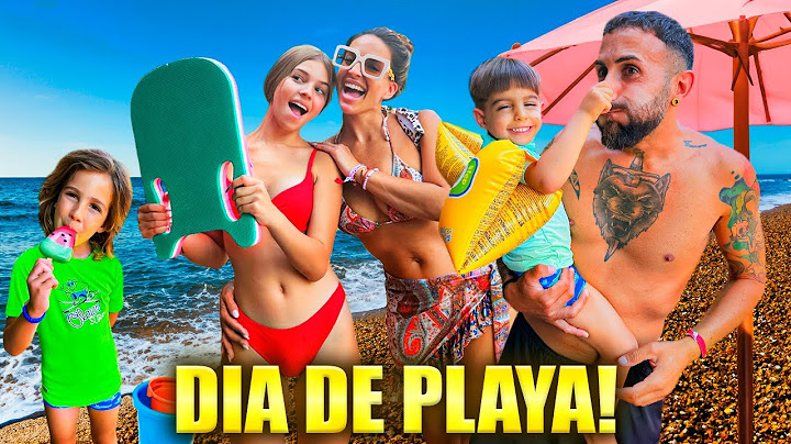 PASAMOS UN DÍA EN LA PLAYA | Familia Amiguindy