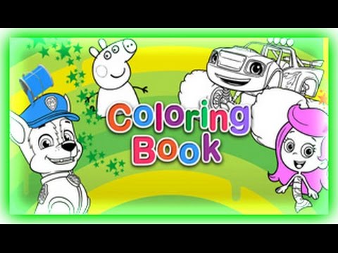 Nick Jr Coloring Book Games YouTube