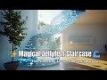 ✨ Magical Jellyfish Staircase - Turn Your Home Into an Underwater Paradise 🌊