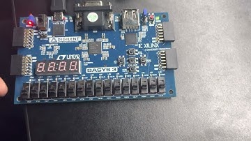 Basys 3 FPGA Memory Demo