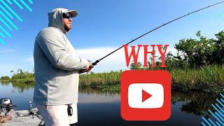 Why Did I Start a YouTube Channel | Fishing in Lake Boeuf