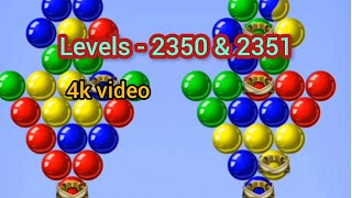 Bubble Shooter Old Game: Full Levels - 2350 & 2351 | How To Play Bubble Shooter | 4k Video Game  screenshot 2