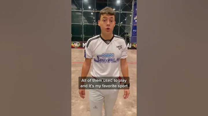 Introducing Julen in Jai-alai #shorts